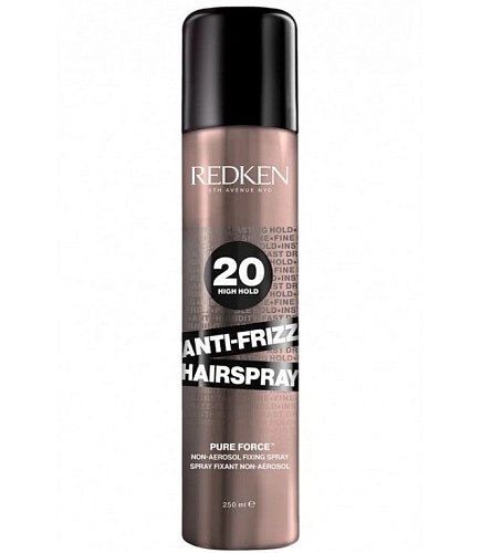 Неаэрозольный спрей для фиксации укладки - Redken Anti Frizz Spray 20 (Pure Force) 
